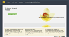 Desktop Screenshot of krivanek.at